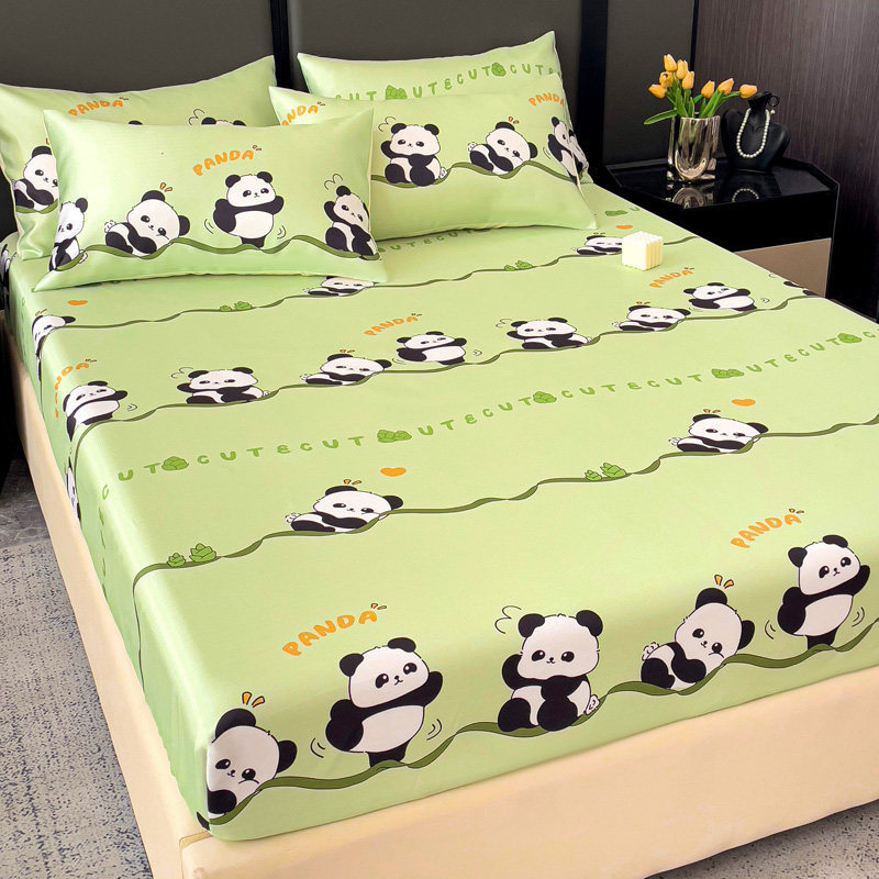 Cama de hielo de verano, cama desnuda de lujo ligera, cubierta de protección de colchón todo incluido, cubierta de cama de hielo lavada con agua. image 15