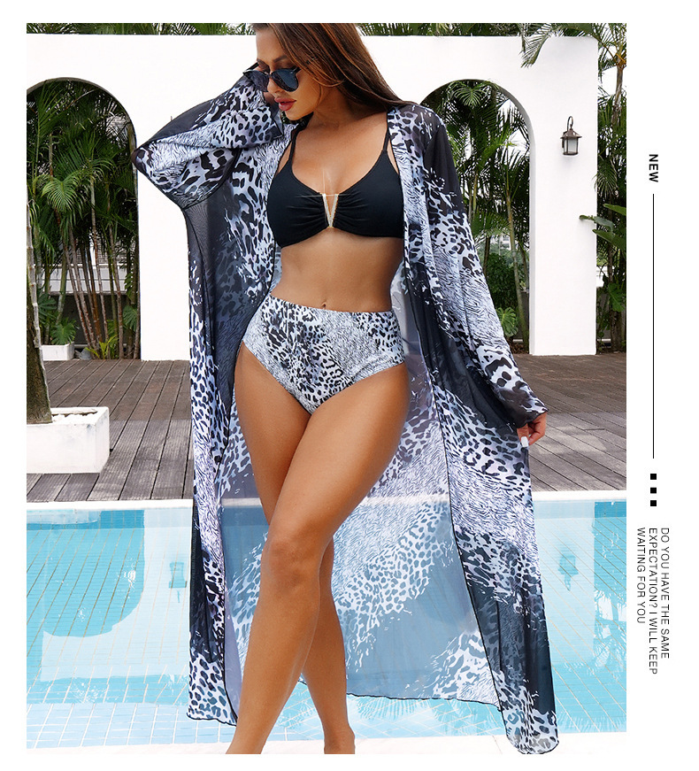 Women's High Elasticity Two Piece Swimsuit With Sun Protection_voghion.com