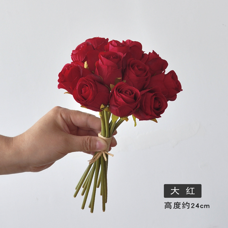 Florero de Vidrio Decorativo Elegante para Sala de Estar