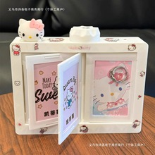 相框创意翻页收纳摆台相册哈喽毕业礼物旋转拍立得小卡照片