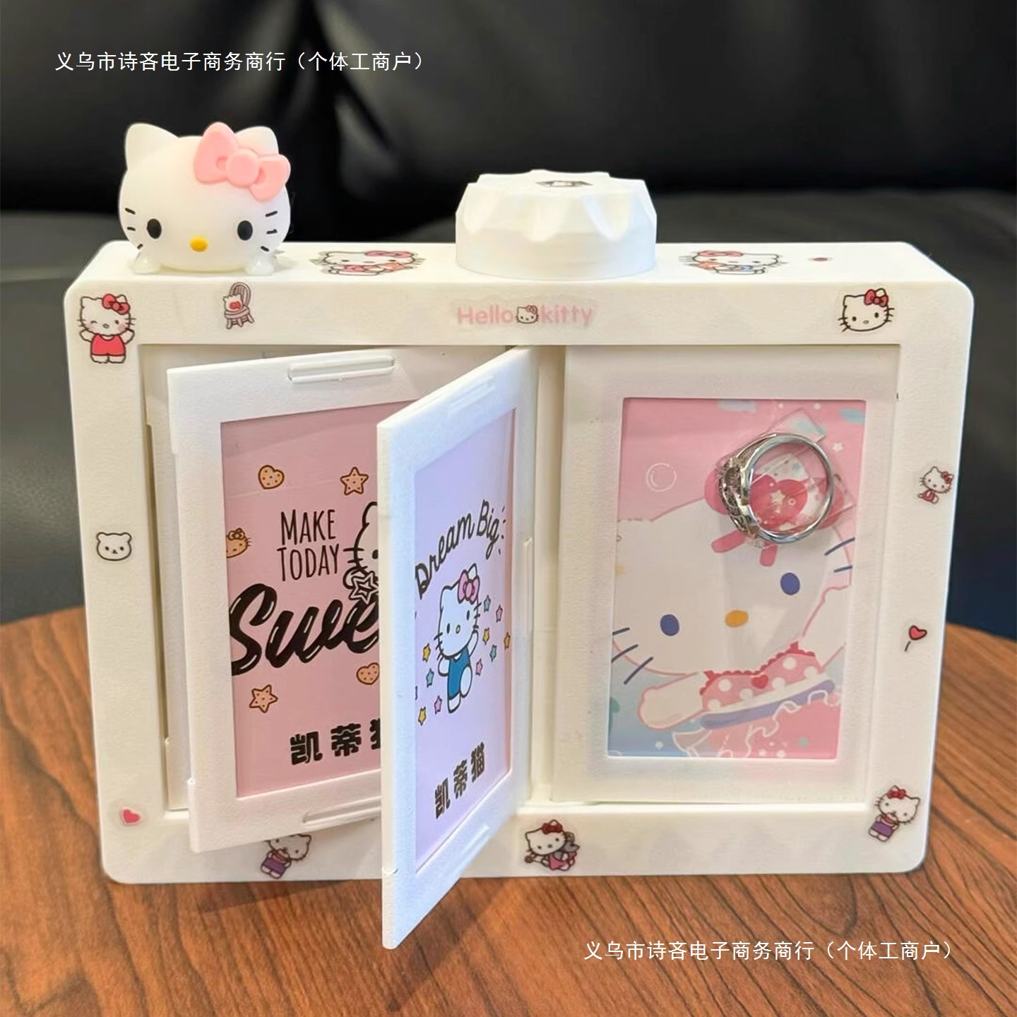 相框创意翻页收纳摆台相册哈喽毕业礼物旋转拍立得小卡照片