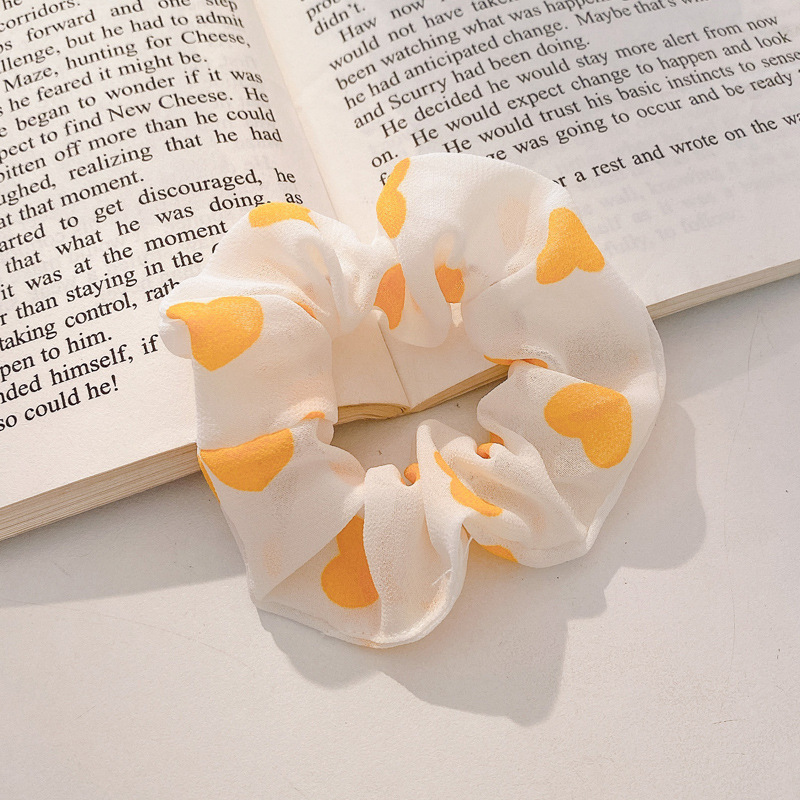 Lazo para el cabello de intestino grueso de encaje de alta calidad de Corea para mujer, banda elástica y duradera, bufanda cuadrada de todo fósforo, cuerda para la cabeza, accesorios para el cabello