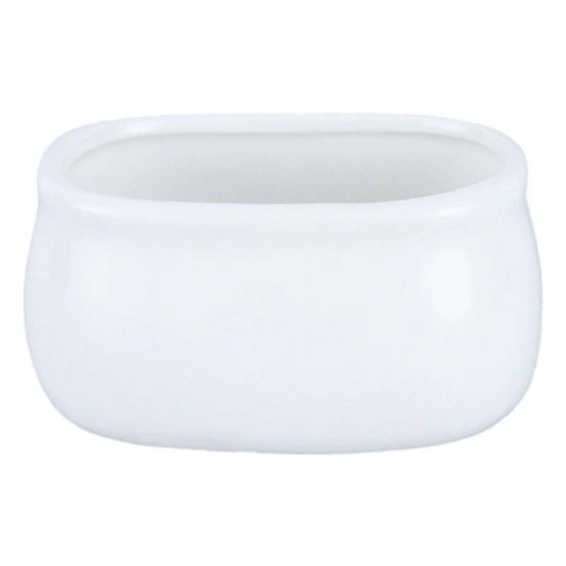 В наличии гостиничный ресторан, посвященный чистой белой керамической кофейной сахарной банке Молочная чашка сахарная банка чайный пакетик коробка банка для приправ денье-образная сахарница