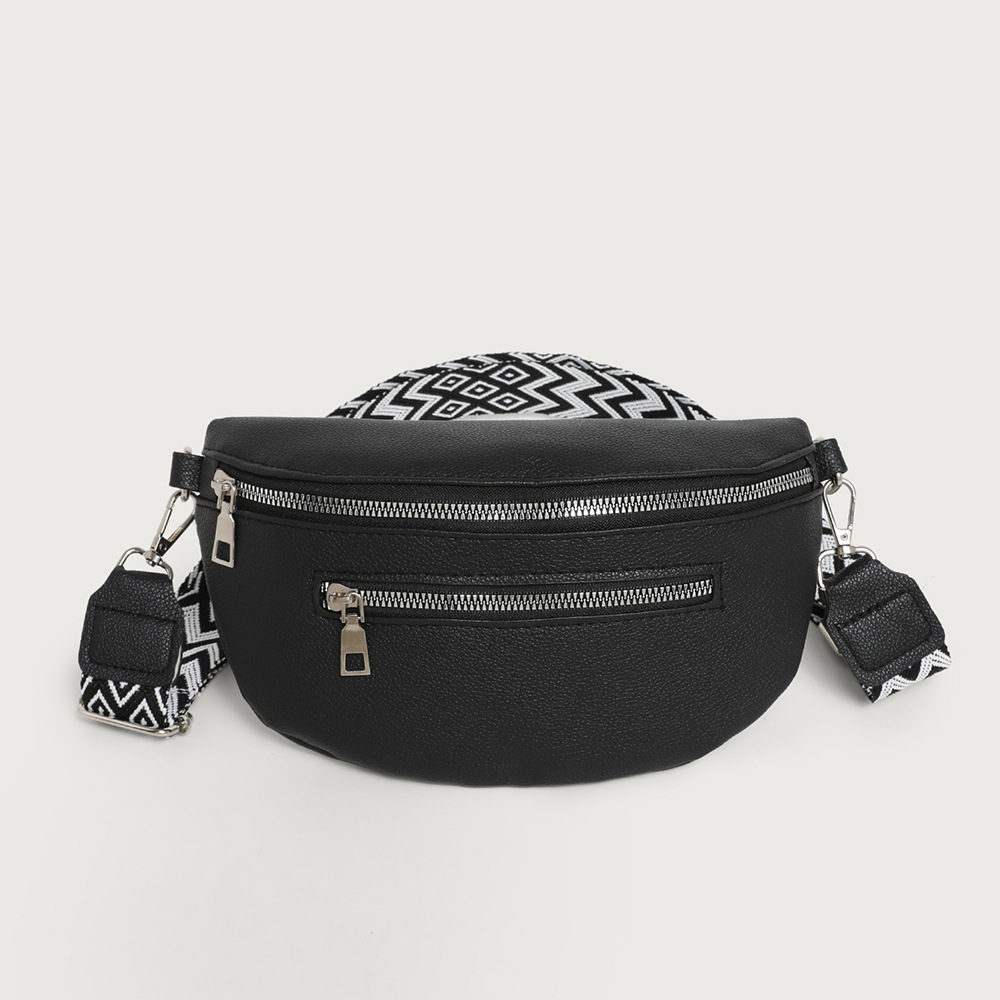 Transfronterizos para bolsos de cuero suave bolsos de silla de montar bolsos de mujer 2025 nueva moda bolsos de pecho casuales bolsos de hombro