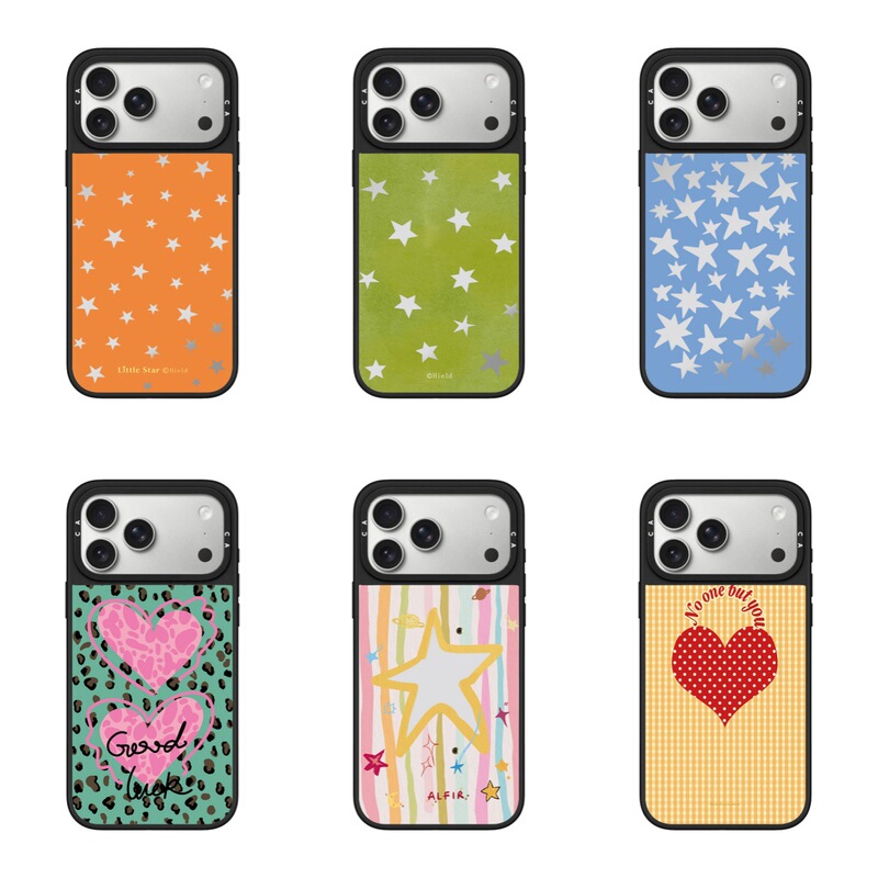 Star Pattern Phone Case Suitable for Apple iPhone 17 Pro Max/16 Pro/15 Pro Green 14