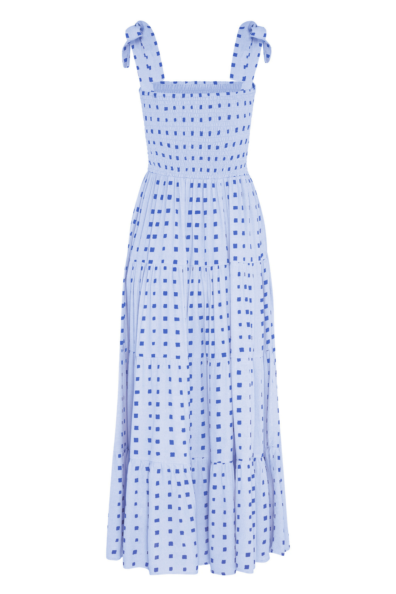 259g Weight Maxi Long Dress Dress Length Type Sleeveless Sleeve Length Regular Dress Dresses Type Regular Sleeve Sleeve Type Polyester Fabric Type High Waist Waist Line Daily Occasion Strap Neckline Regular Fit Fit Type Printing, Polka Dots Pattern Summer, Spring Season Women's Gender Elegant Style Wholesale Women's Elegant Printing Polka Dots Daily Strap Sleeveless Regular Dress 107