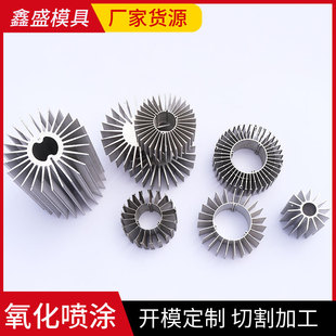 Aluminum Alloy Profile Sunflower Radiator High Power Led Lighting Cooling Equipment Aluminum Mechanical Accessories Oxidation