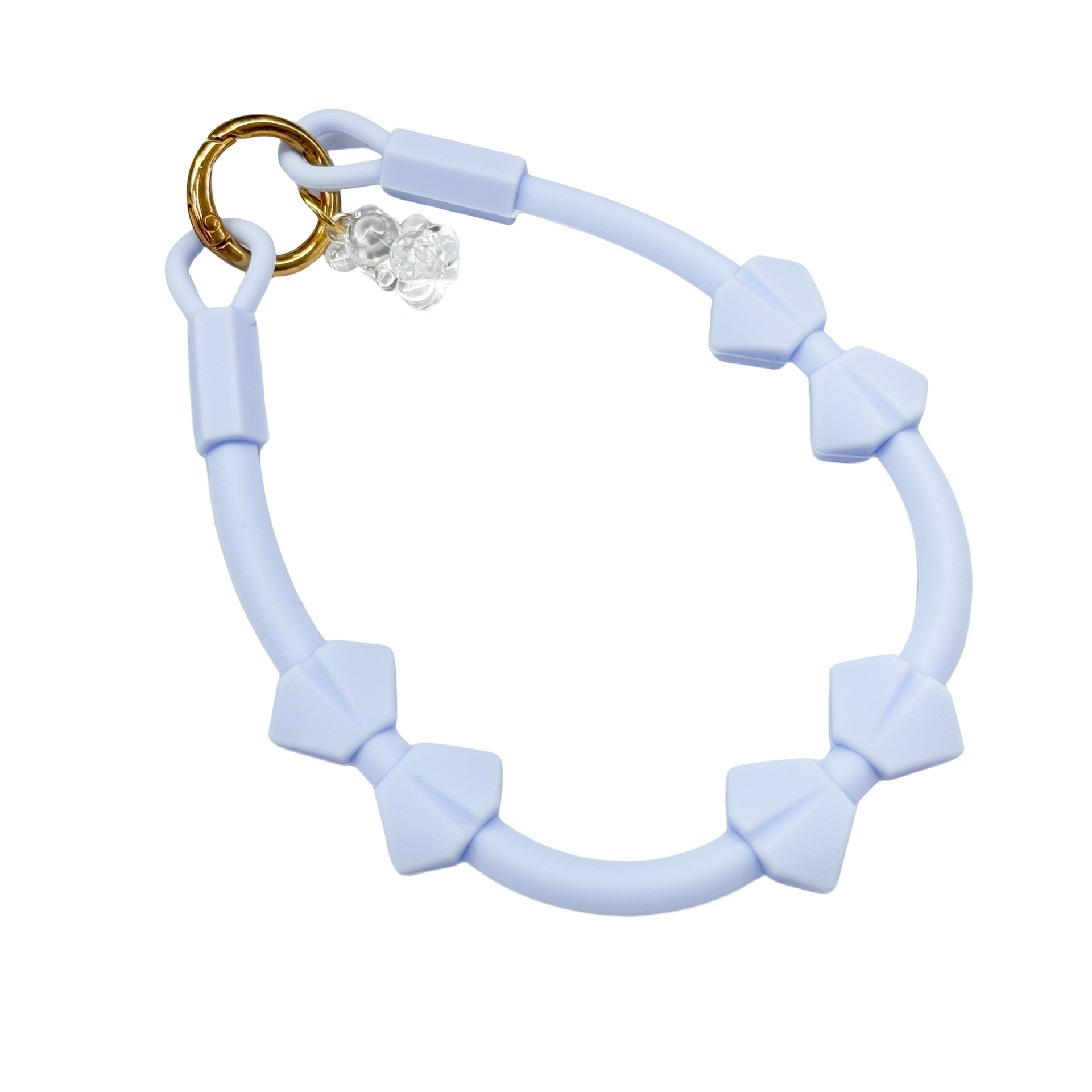 Boutique hecha a mano ins viento de alta calidad teléfono móvil colgante arco pulsera de silicona de moda teléfono móvil colgante / corto colgante