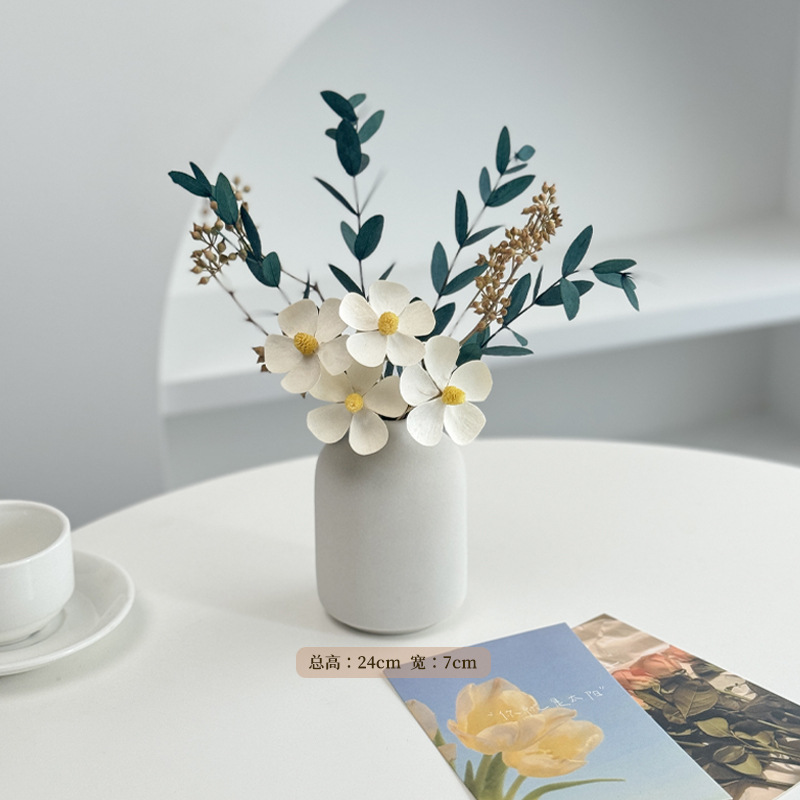 롤랜드 유칼립투스 잎 [무료 흰색 꽃병 + 장식 카드 2장]