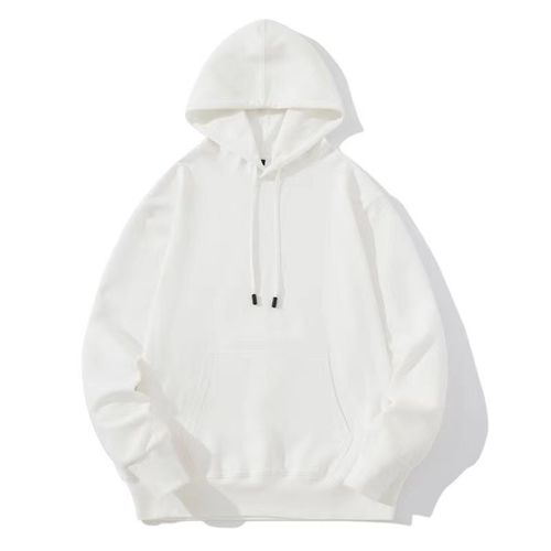 Heavyweight 320g Pure Cotton Hooded Sweatshirt for Men and Women Loose Fit Drop Shoulder Pullover Casual Hat Top Trendy