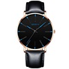 Fashionable men's watch for leisure, belt, Aliexpress, simple and elegant design