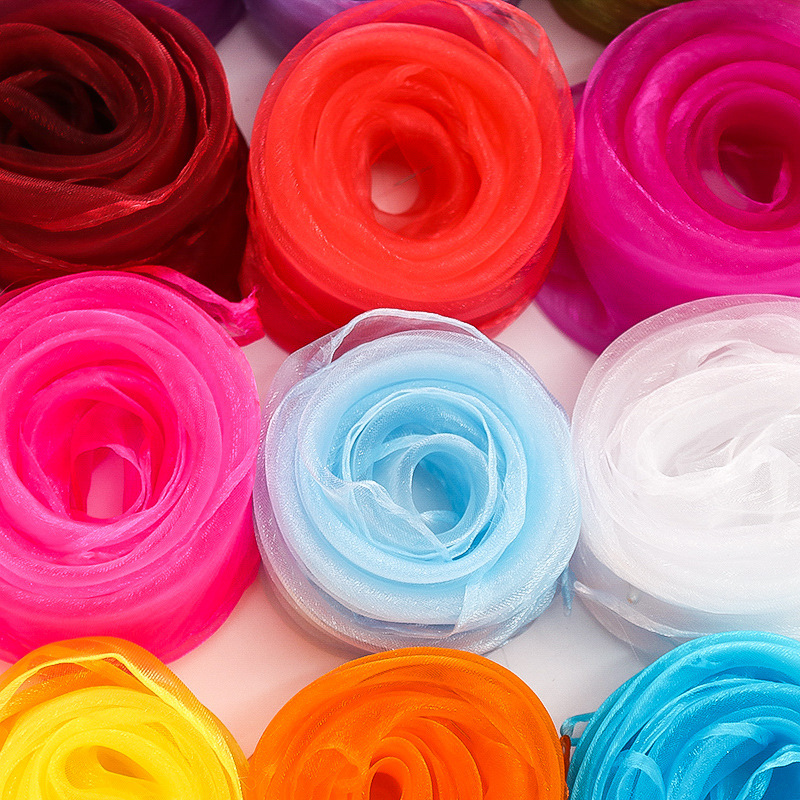 Chiffon square scarf children dance performance 45*45 small scarves candy color gift scarves factory direct wholesale Chiffon square scarf children dance performance 45*45 small scarves candy color gift scarves factory direct wholesale