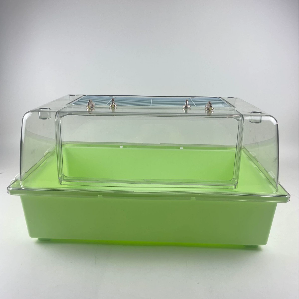 Клетка для хомяка большое пространство, подходящее для домашнего хомяка Golden Bear, Специальный прозрачный угол обзора, можно увидеть широкую откидную крышку