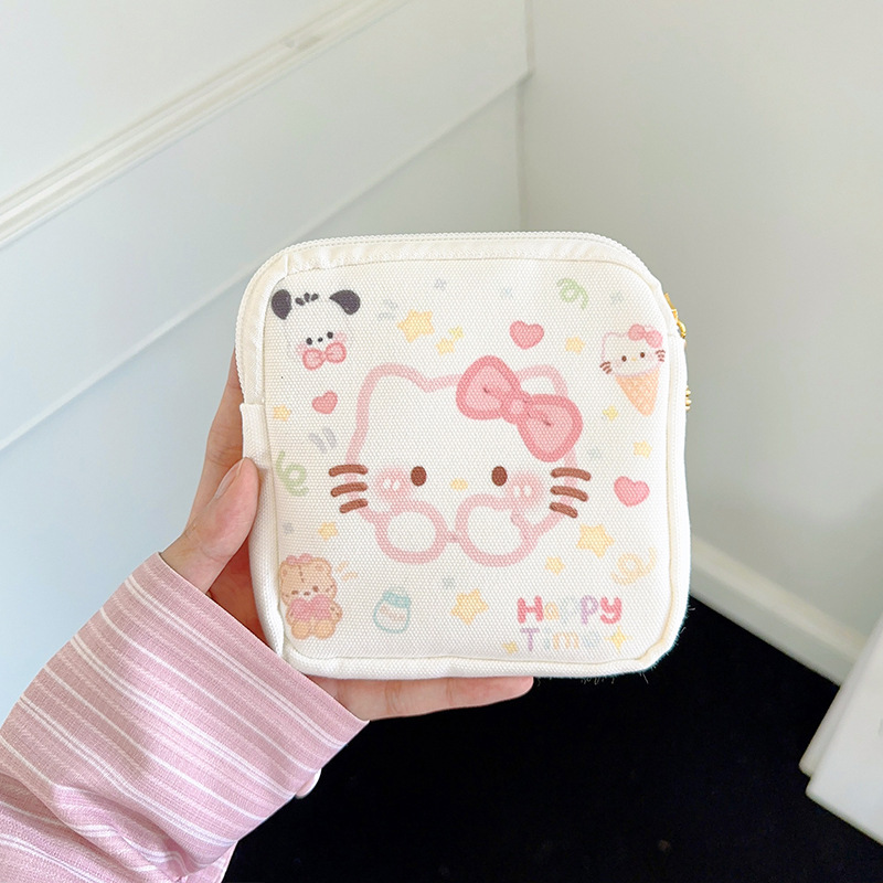 叔母のタオル収納バッグかわいい月事バッグ携帯学生用生理用ナプキンを入れたバッグ収納袋女子バッグ|undefined