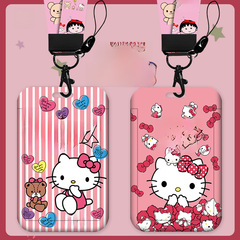 Hello Kitty Card Holder Student Nucleic Acid Health Code Card Holder Bus Card Access Control Card Holder Work Pass Factory Brand Card Holder Wholesale