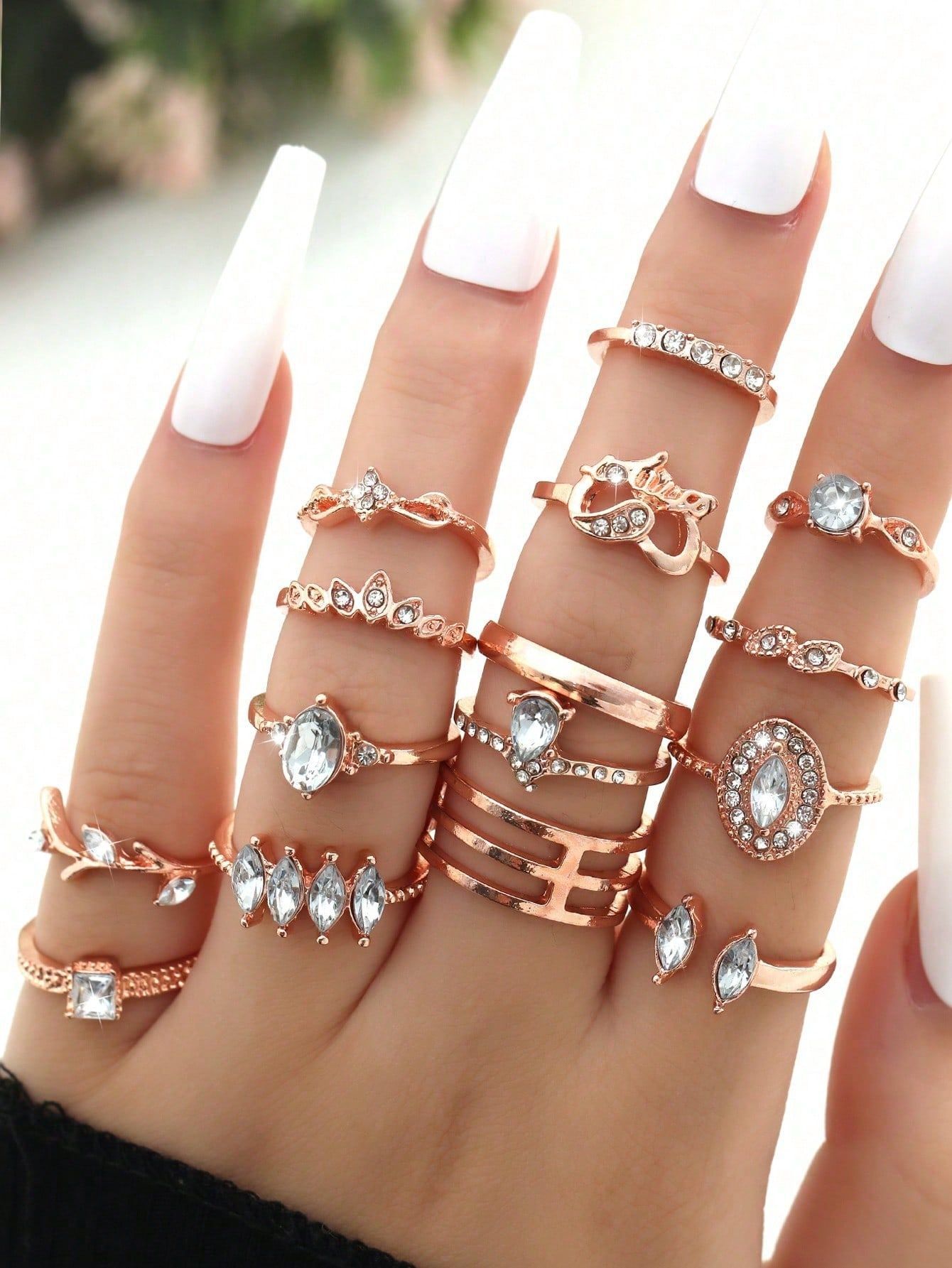 로즈 골드 15종 세트 F-00076