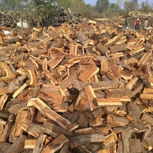 果木柴户外篝火木柴野炊灶壁炉枣木劈柴取暖生火干柴实木柴火木材