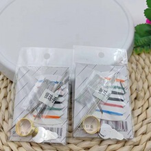 一元店手缝针 长针+顶针+穿针片 套装 一元2元店百货批发