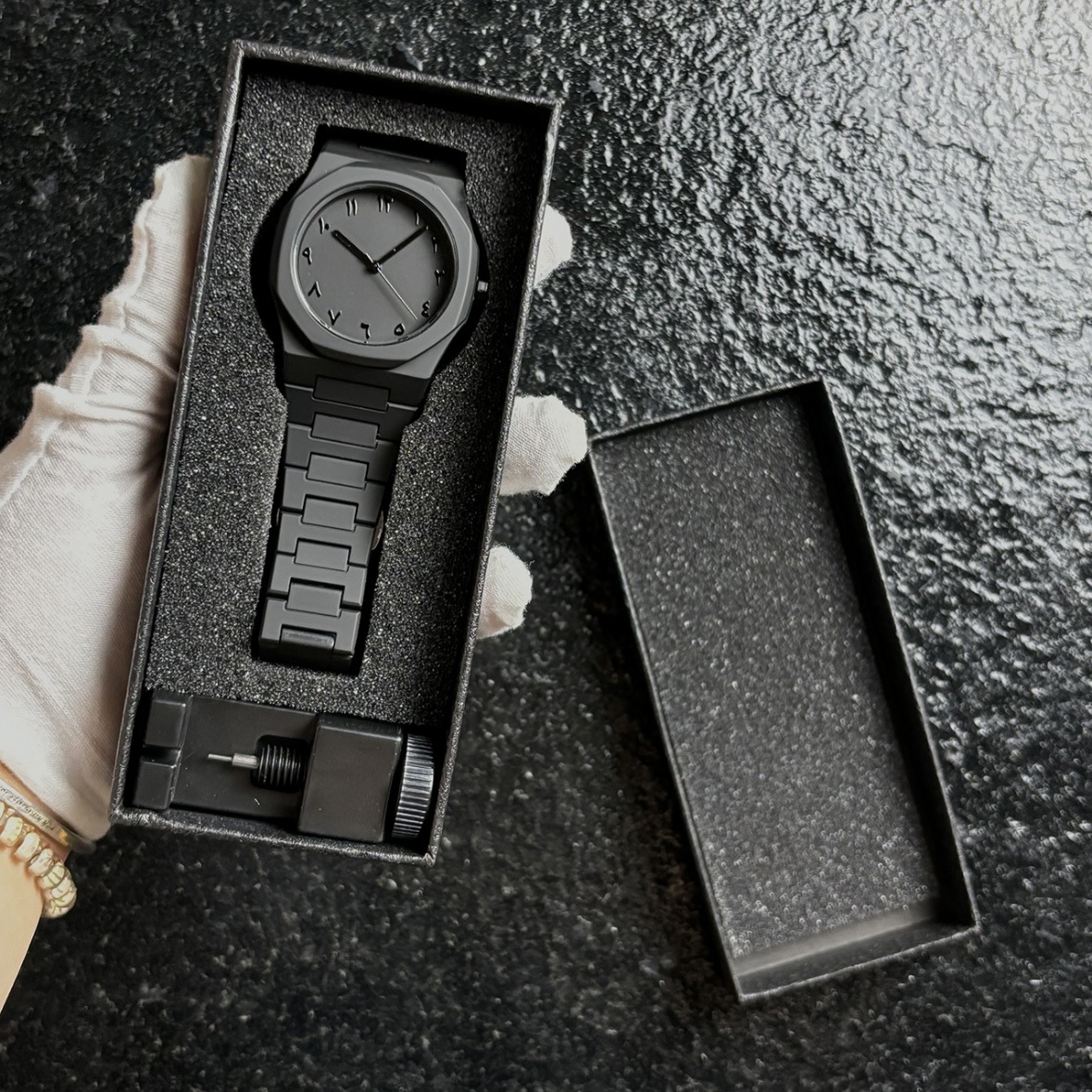 1158-41 domestic movement battery double snap button