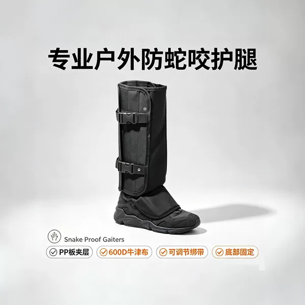 Cross-border outdoor mountaineering anti-snake bite protective cover, scratch-resistant, puncture-resistant, wear-resistant leg guard, protective gear for hiking, anti-snake leg cover