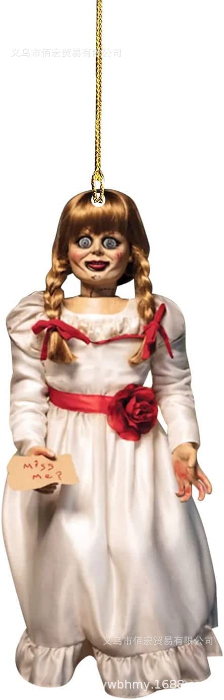 Nuevo árbol de Navidad colgante de terror colgante de automóvil plano decoración personajes de Halloween regalos colgante zombie horror image 14