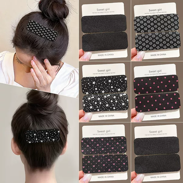 Magic Tape Hair Accessory for Women: A Tool for Tidying Up Loose Hair on the Back of the Head and Forehead Bangs