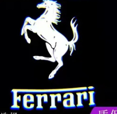 Para ferrari Ferrari 458 488 599 612 FF F12 ed puerta de bienvenida luz de puerta