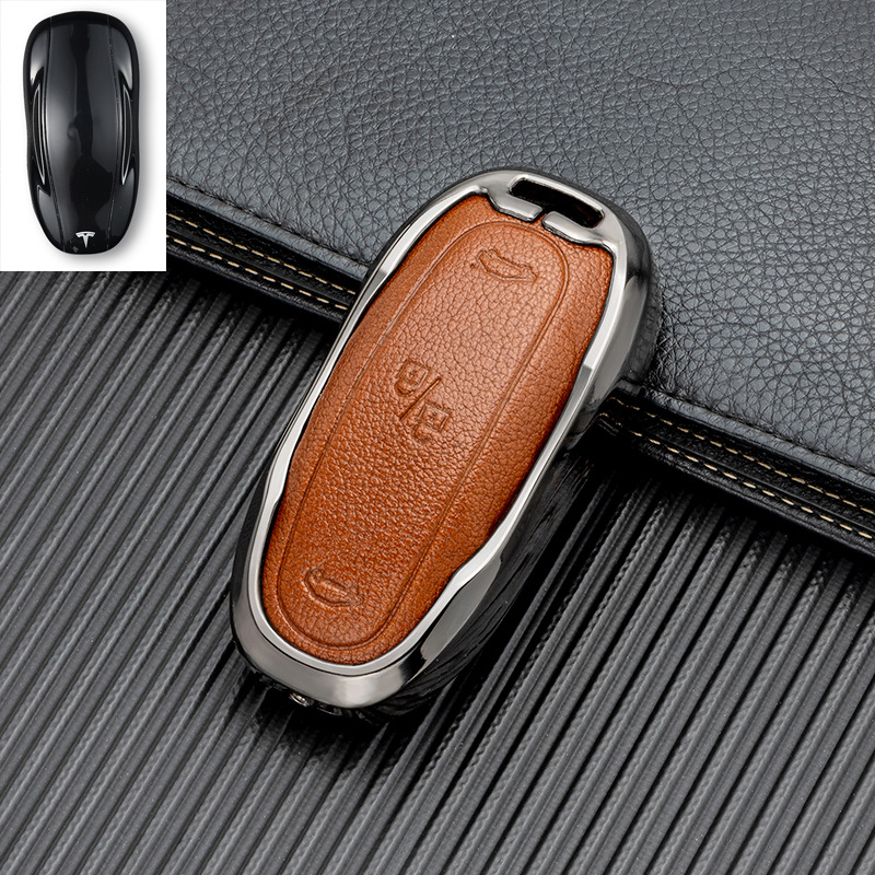 자동차 키/총 다크 브라운