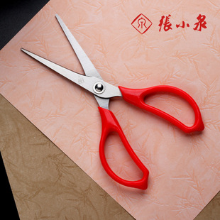 Zhang Xiaoquan office scissors stainless steel stationery scissors paper cutting student special handmade scissors household scissors