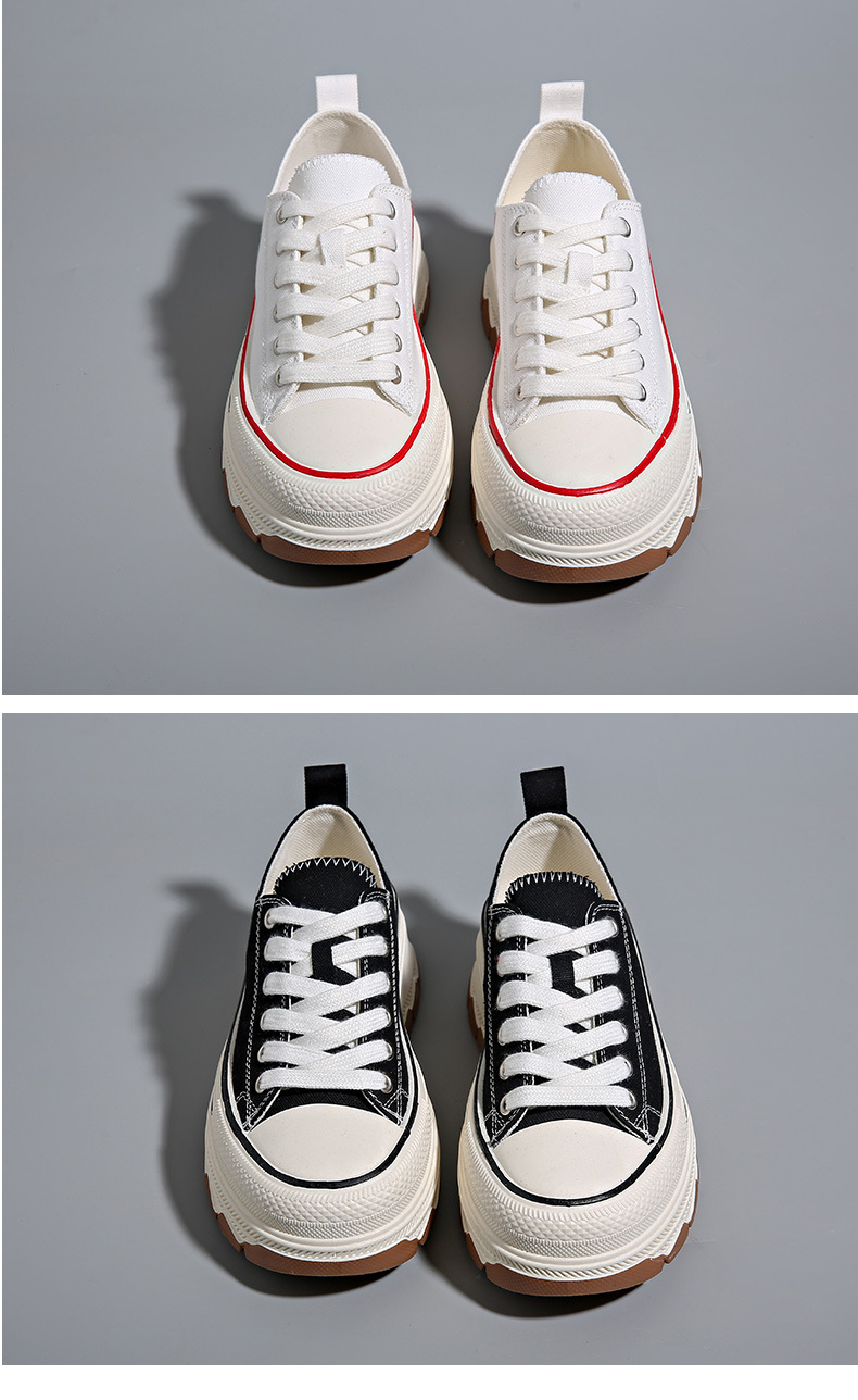 Damen Freizeitschuhe Wanderschuhe Sneakers Synthetisches Canvas Leicht zu reinigende Schuhe_voghion.com