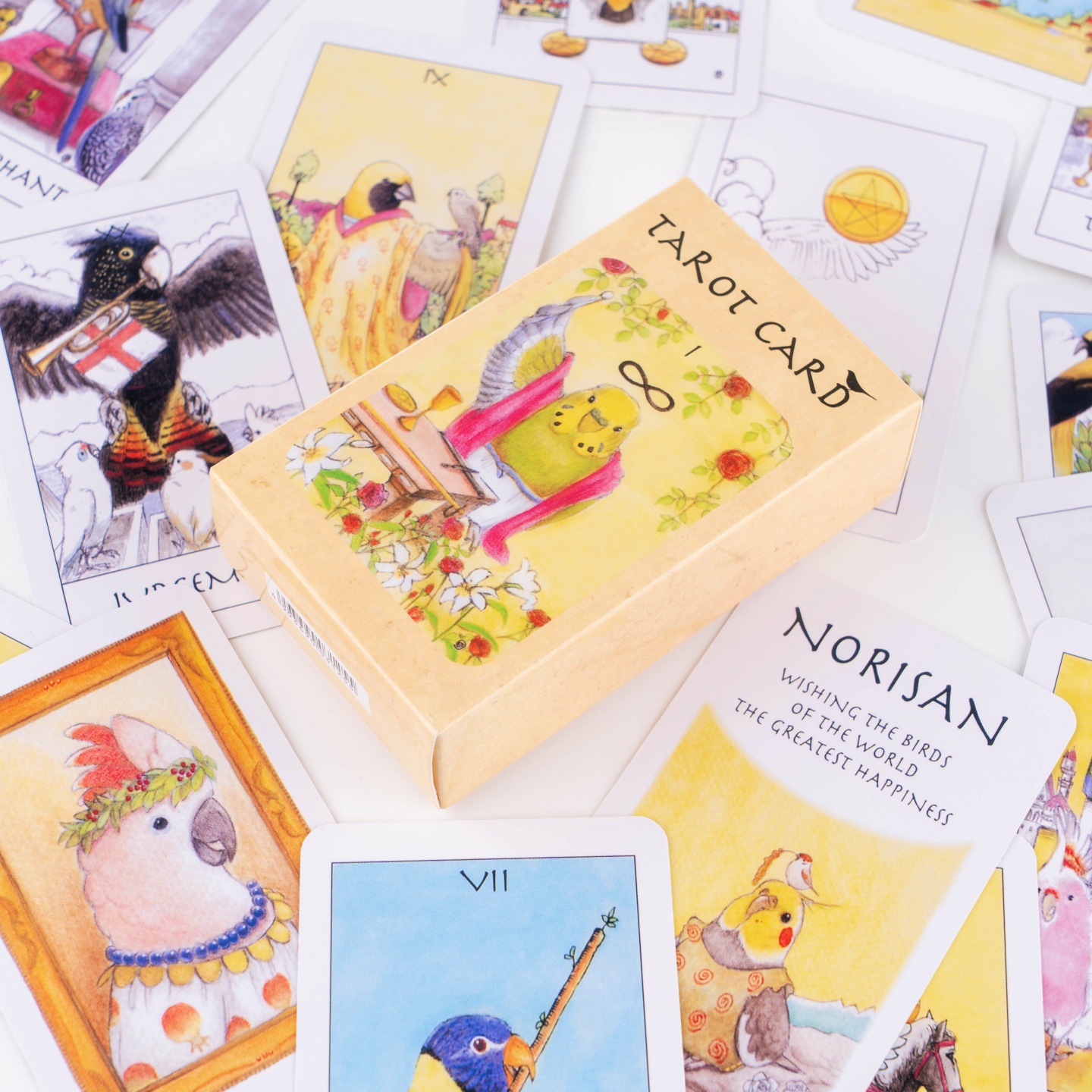 Exquisite Tarot Cards - Original Parrot Card Deck_voghion.com