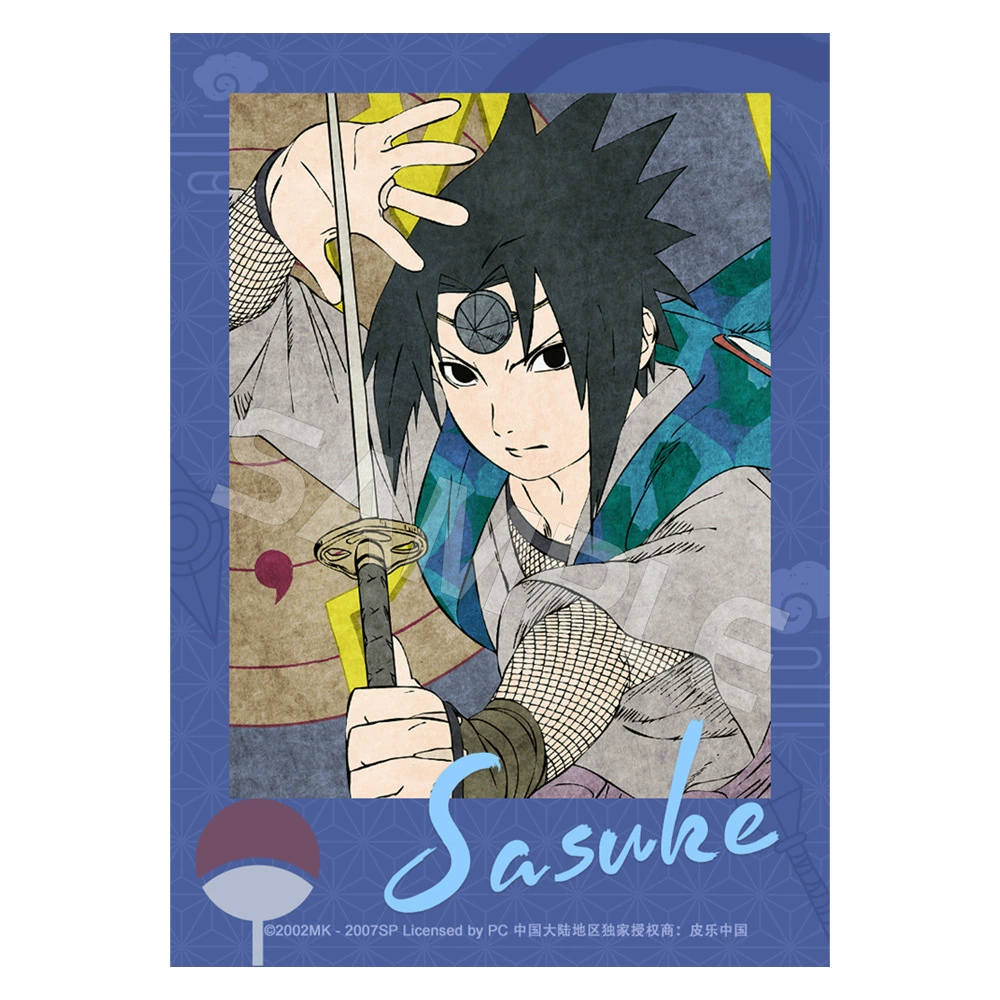 Открытка (Общество Мориван) Naruto Ninja Post Series — 6.3×8.9 см, коллекционная карточка с одним персонажем