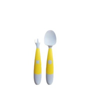 皇宠 Children's spoon for training, fork for food, tableware, set 5