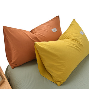Pure Cotton Pillowcases, a Pair of Pillowcases for Men's Household Single Pillowcases, 48cm74 Pillow Core, Fragrant