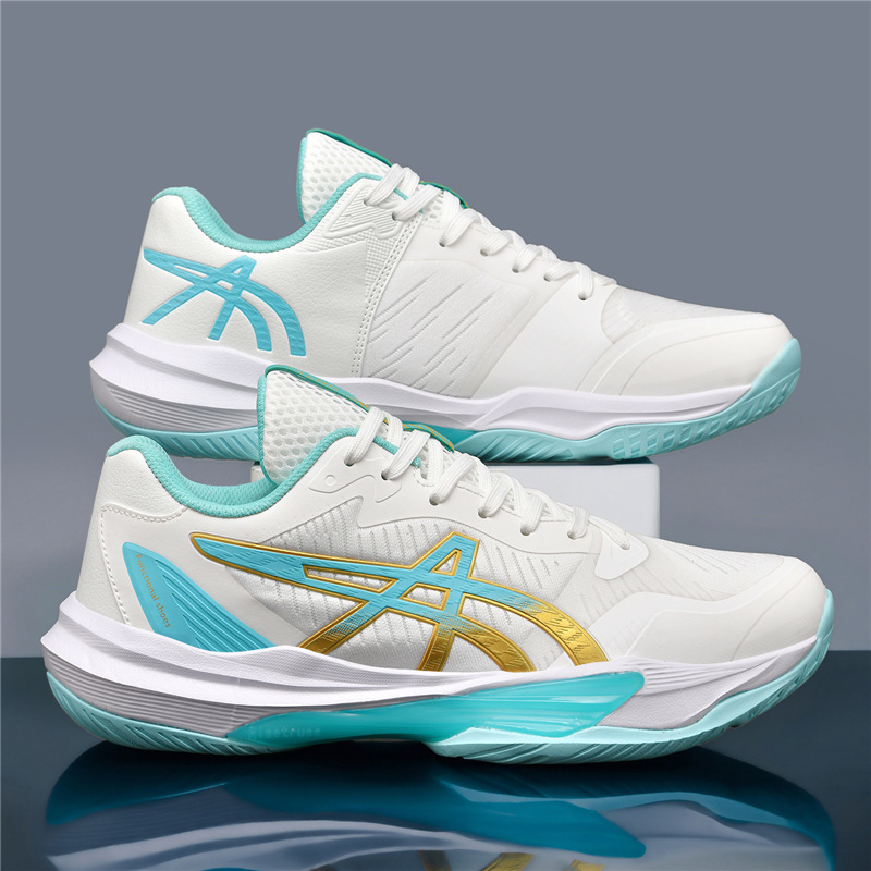 Nuevos zapatos de tenis profesionales transfronterizos zapatos de hombre ligeros cómodos zapatos deportivos transpirables zapatos de bádminton casuales en stock al por mayor