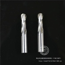 捷锐6mm双刃球头铣刀圆底螺旋木工雕刻铣刀电脑雕刻刀具包邮