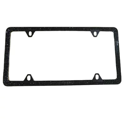 Cross-border wholesale simple diamond frame: License plate holder/license plate holder