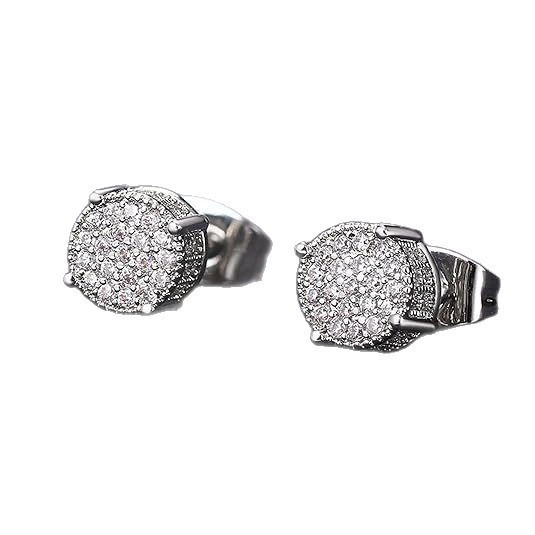 Titanium Men's Earrings Set Hypoallergenic Small Hoop Studs_voghion.com