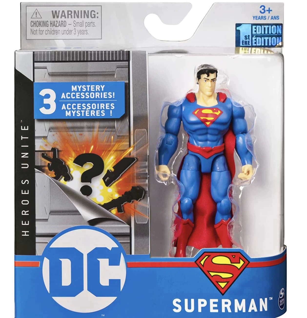 DC, Юниверсум Лига справедливости, подвижная минифигура кукла, Бэтмен, Супермен, 6 дюймов