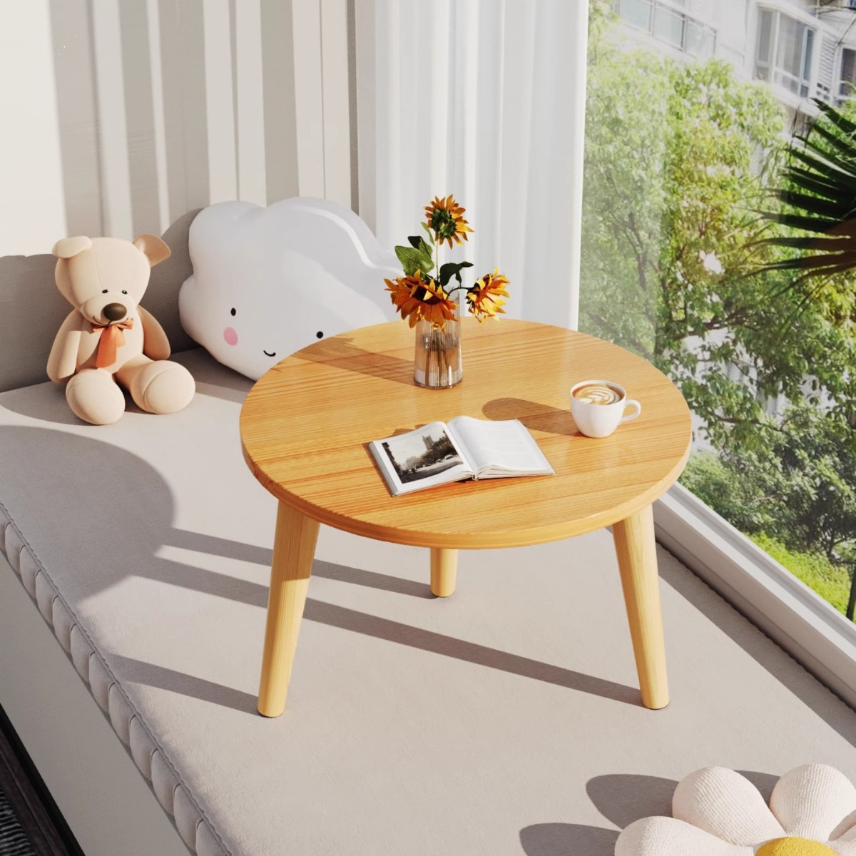 로그컬러 [원형테이블 30*30 높이 30]