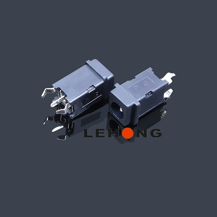 JK-DC-4017立式/焊线4017母座/耐高温环保/DC电源插座/直流DC插座