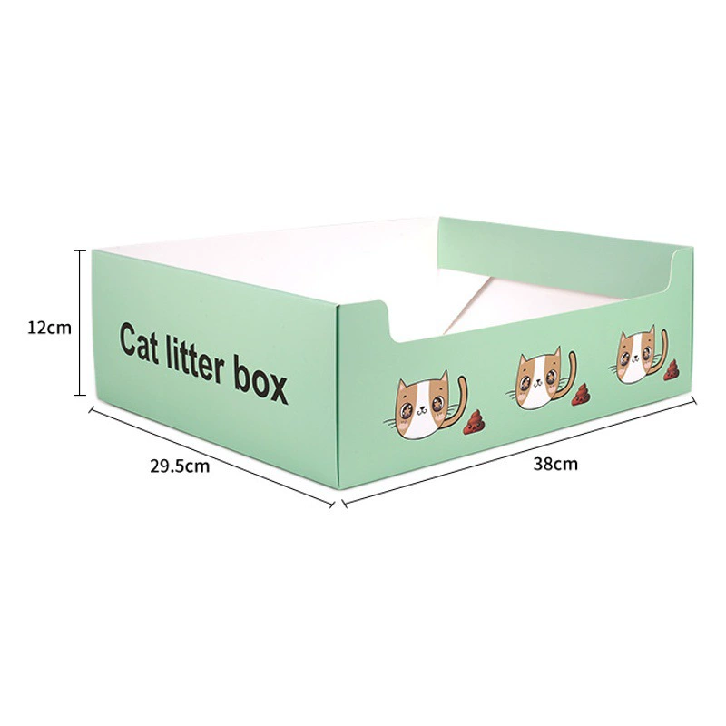 Amazon трансграничный складной одноразовый кошачий шкафь для мусора