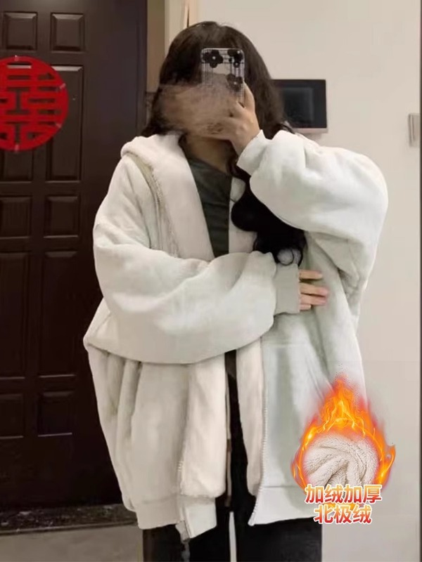 山东即墨卫衣春日莫兰迪色穿搭开春bm外套女款2025新款显瘦外套|undefined