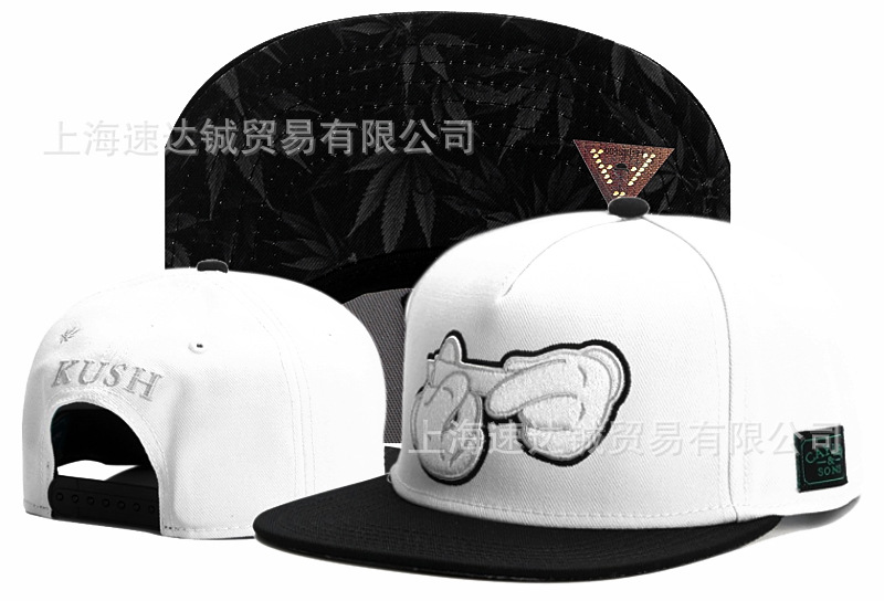 Mayorista comercio exterior sombrero plano sombrero ajuste sombrero sombrero de automóvil sombrero de moda americana sombrero de sol sombrero de sol