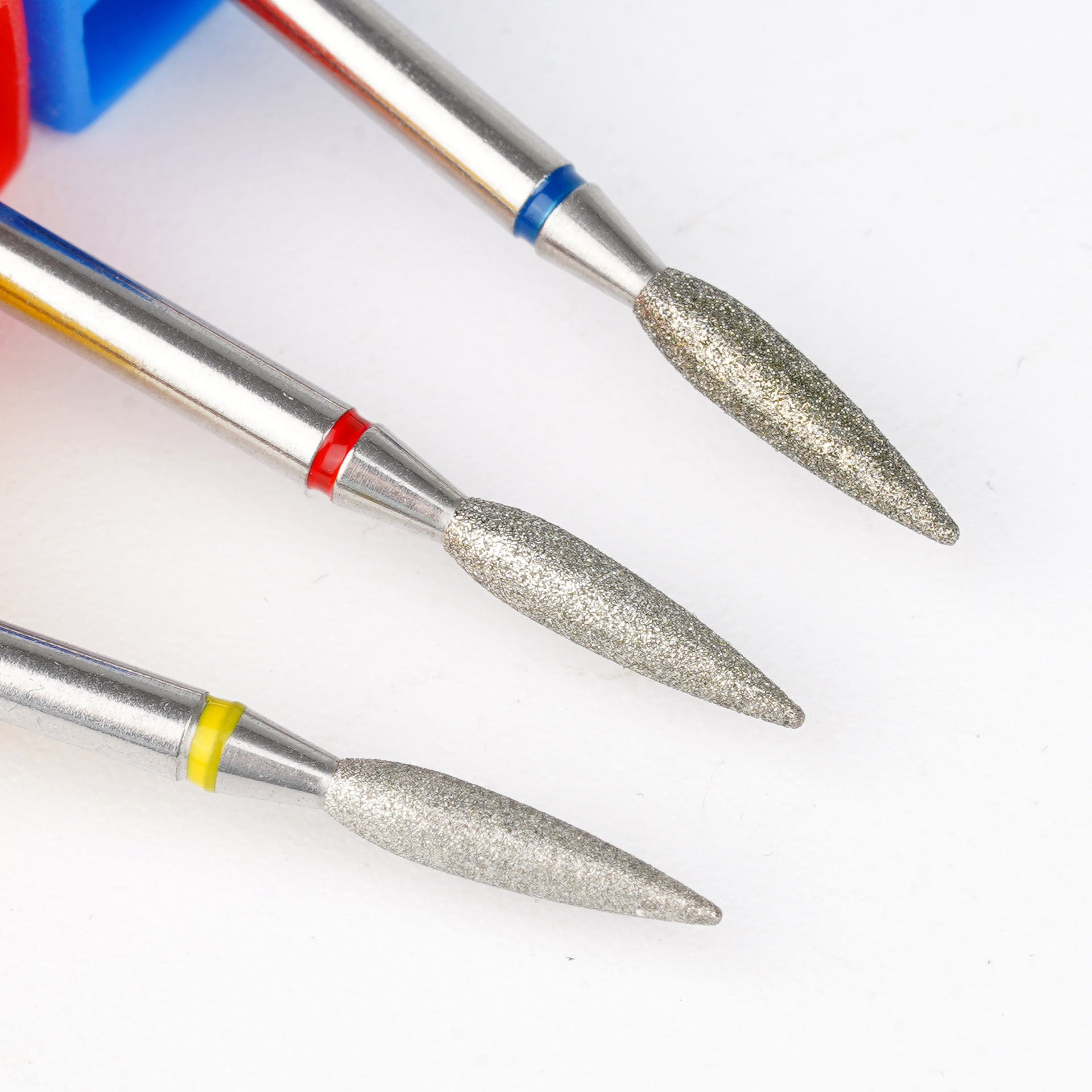 Retail Hot-Selling Russian-Style Pre-Treatment Long Tapered Nail Polishing Head, Small Pocket Tool for Removing Dead Skin, Nail Art Tool