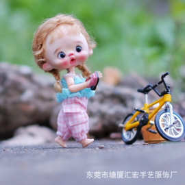 ob11娃衣亮纱珠肩带衣服12分bjd ymy娃娃散装gsc 10cm娃衣 疯狂购