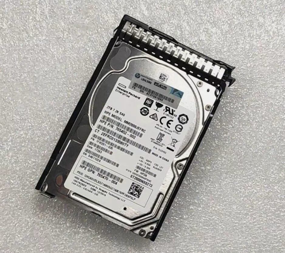 HP 2T SAS 12G 2.5-дюймовый серверный жесткий диск 765466-B21 765873-001