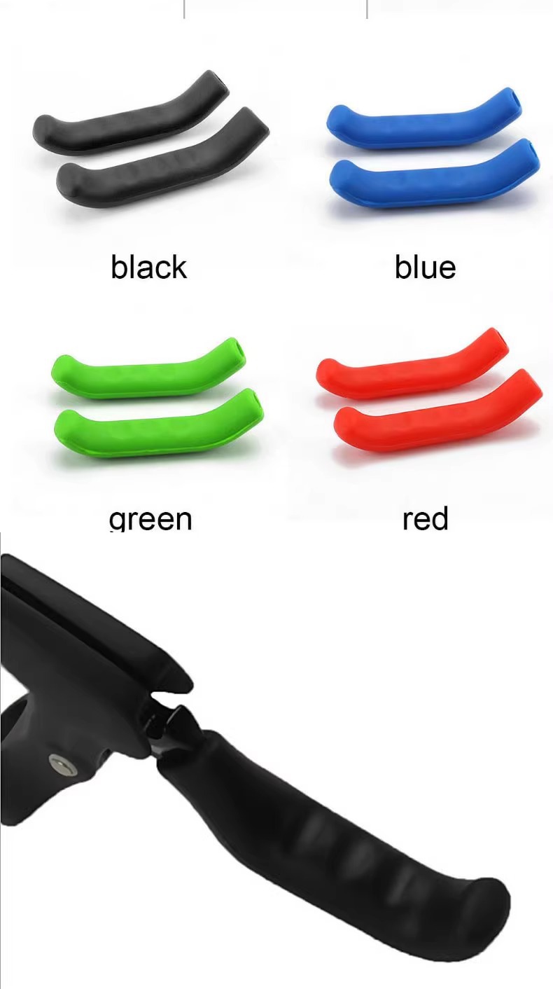Mountain Bike Fixed-Gear Folding Road Bike Brake Handlebar Protective Cover Silicone Cover Brake Handlebar Protector