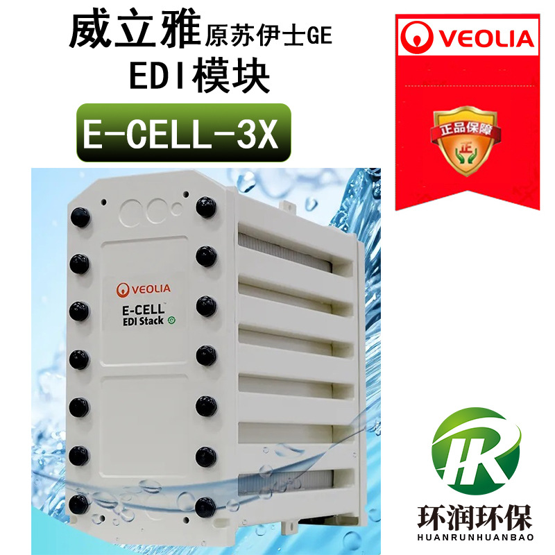 威立雅苏伊士GE E-CELL 3X EDI模块MK-5 电除盐膜堆 5吨超纯水