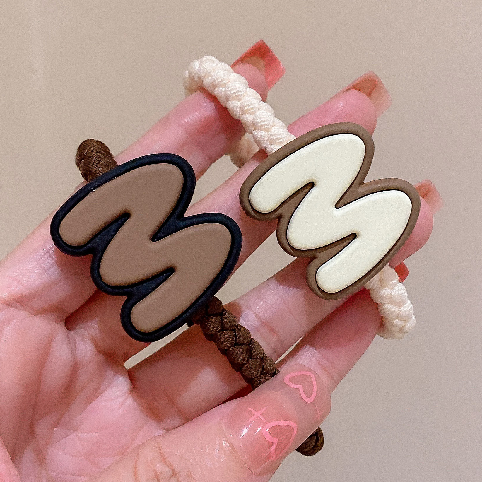 Banda de pelo de oso pardo hembra 2023 nueva cuerda de pelo para niños chica corbata de pelo banda de goma Linda cuerda de pelo de dibujos animados accesorios para el cabello